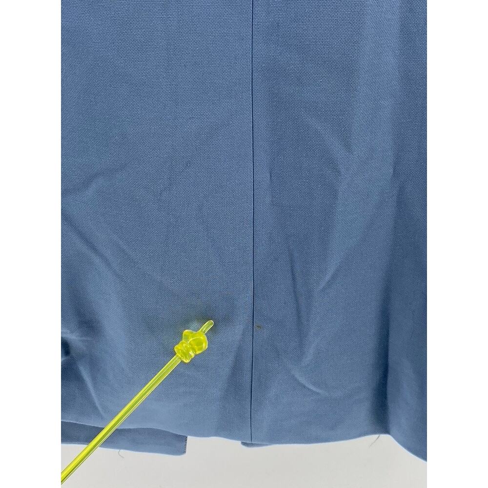 Zara Basic Women’s Blue Single-Button Long Sleeve… - image 7